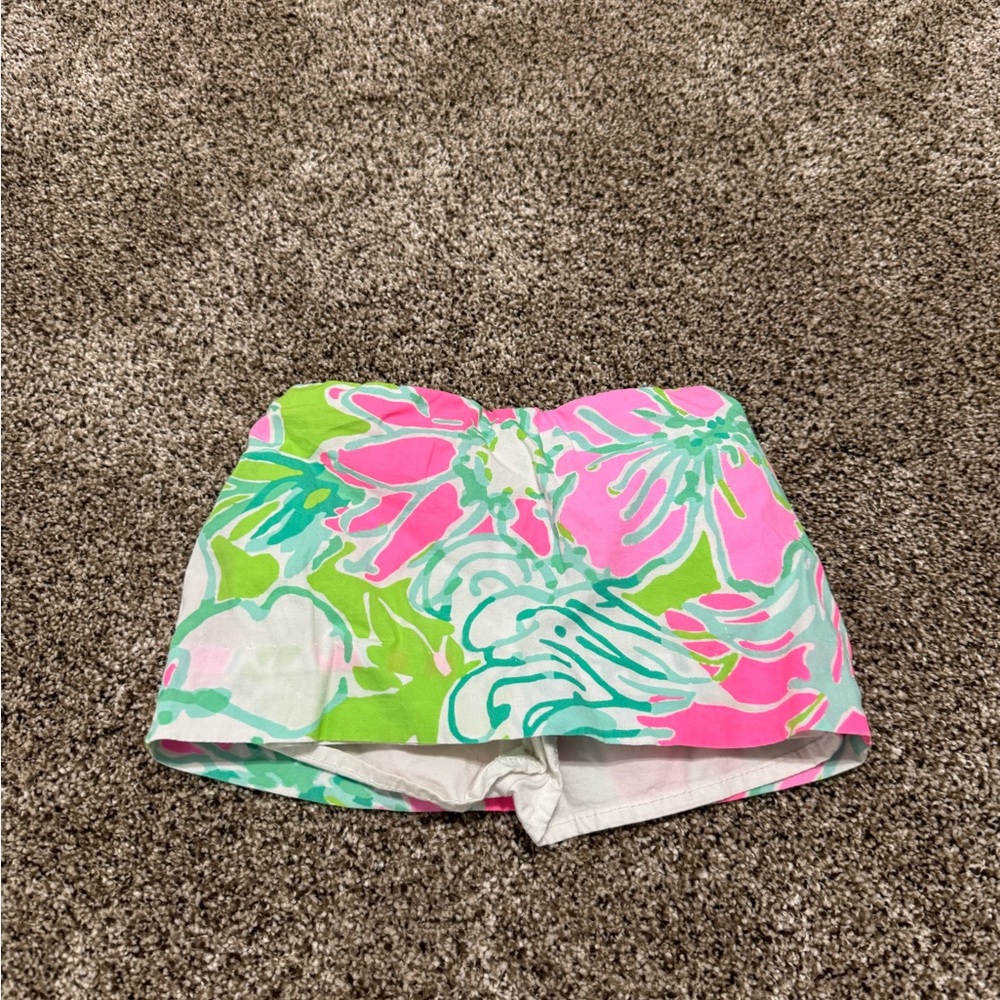 Lilly Pulitzer Pink and White Shorts